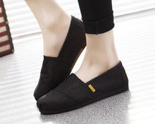 Load image into Gallery viewer, Women&#39;s fashion Flat shoes Lazy&#39;s espadrilles Women&#39;s canvas shoes girl loafers espadrilles Women Flats shoes size 35-44