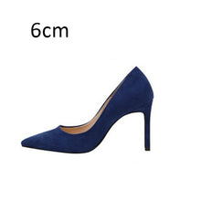 Load image into Gallery viewer, Women Pumps High Heels Shoes Pointed Toe Brand Woman Wedding Shoes Spring Summer Thin Heels Office Lady Dress Shoes Plus Size