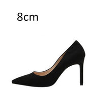 Load image into Gallery viewer, Women Pumps High Heels Shoes Pointed Toe Brand Woman Wedding Shoes Spring Summer Thin Heels Office Lady Dress Shoes Plus Size