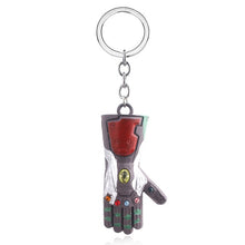 Load image into Gallery viewer, The Avengers 4 Big Size Thor Hammer Mjolnir Keychain Iron Man Thanos Endgame Infinity Gloves Keyrings Key Chains Men Jewelry