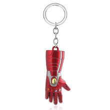 Load image into Gallery viewer, The Avengers 4 Big Size Thor Hammer Mjolnir Keychain Iron Man Thanos Endgame Infinity Gloves Keyrings Key Chains Men Jewelry