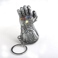 Load image into Gallery viewer, The Avengers 4 Big Size Thor Hammer Mjolnir Keychain Iron Man Thanos Endgame Infinity Gloves Keyrings Key Chains Men Jewelry