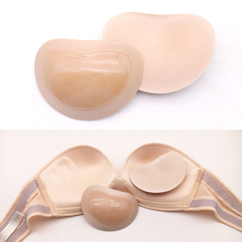 Simple Bikini Chest Pads Women Bikini Push Up Padded Swimsuit Self Adhesive Silicone Lift Up Invisible Chest Paste bikini 2019