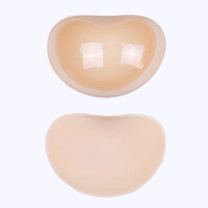 Simple Bikini Chest Pads Women Bikini Push Up Padded Swimsuit Self Adhesive Silicone Lift Up Invisible Chest Paste bikini 2019