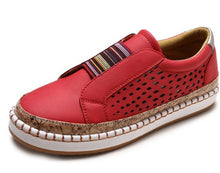 Load image into Gallery viewer, Women Slip-on Mixed Color Loafers Ladies Round Toe Low Top Sneakers Female Platform Casual Shoes Woman Breathable Walking Shoes