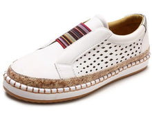 Load image into Gallery viewer, Women Slip-on Mixed Color Loafers Ladies Round Toe Low Top Sneakers Female Platform Casual Shoes Woman Breathable Walking Shoes