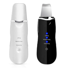 Load image into Gallery viewer, Ultrasonic Skin Scrubber Deep Face Cleaning Machine Peeling Shovel Facial Pore Cleaner Skin Scrubber Lift Machine SPA Spatula