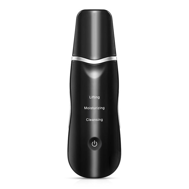 Ultrasonic Skin Scrubber Deep Face Cleaning Machine Peeling Shovel Facial Pore Cleaner Skin Scrubber Lift Machine SPA Spatula