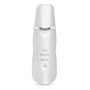Ultrasonic Skin Scrubber Deep Face Cleaning Machine Peeling Shovel Facial Pore Cleaner Skin Scrubber Lift Machine SPA Spatula