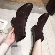 Load image into Gallery viewer, Winter Boots Women Shoes Woman Boots Fashion Black Ankle Boots Winter Boots 2019 Winter New Short Fur Warm Boots Comfortable B02