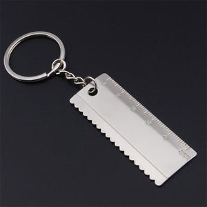 TAFREE Fashion Tools Keychains Spanner,Hammer,Saw,Axe,Wrench,Electrodrill,Scissors Alloy Pendants with Chains useful Key chains