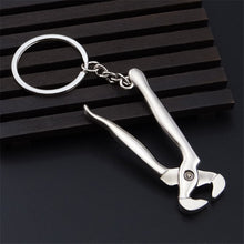 Load image into Gallery viewer, TAFREE Fashion Tools Keychains Spanner,Hammer,Saw,Axe,Wrench,Electrodrill,Scissors Alloy Pendants with Chains useful Key chains