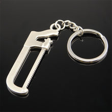 Load image into Gallery viewer, TAFREE Fashion Tools Keychains Spanner,Hammer,Saw,Axe,Wrench,Electrodrill,Scissors Alloy Pendants with Chains useful Key chains