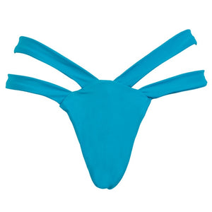 TDFunlive 2019 V shape sexy female swimwear women swim brief brazilian bikini bottom cheeky butt thong tanga panties underwear