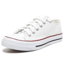 Load image into Gallery viewer, SJJH Women Canvas Sneakers Lovers Comfortable Shoes Vulcanize Flats Casual Man Chaussure Lace-up Ladies Trainers Footwear D002