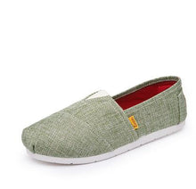 Load image into Gallery viewer, Women&#39;s fashion Flat shoes Lazy&#39;s espadrilles Women&#39;s canvas shoes girl loafers espadrilles Women Flats shoes size 35-44