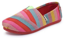 Load image into Gallery viewer, Women&#39;s fashion Flat shoes Lazy&#39;s espadrilles Women&#39;s canvas shoes girl loafers espadrilles Women Flats shoes size 35-44