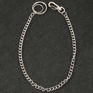 Street Big Ring Pendant Key Chain Metal Wallet Chain Silver Rock HipHop Punk Hook Biker Trousers Pant Waist Link Belt Jewelry